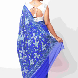 Alternative view of Saree S/c M/a Hvy Jaal